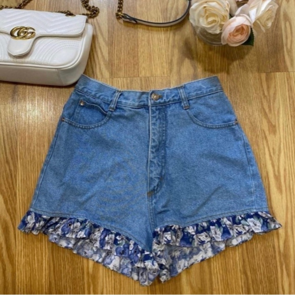 Vintage denim shorts